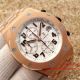 2017 Swiss Fake AP Royal Oak Offshore White Chronograph Rose Gold Watch (4)_th.jpg